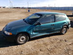 1995 Honda Civic Cx Green vin: 2HGEH2357SH512341