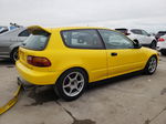 1994 Honda Civic Cx Yellow vin: 2HGEH2359RH507345