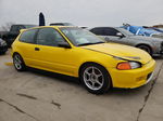 1994 Honda Civic Cx Yellow vin: 2HGEH2359RH507345