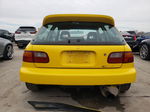 1994 Honda Civic Cx Yellow vin: 2HGEH2359RH507345