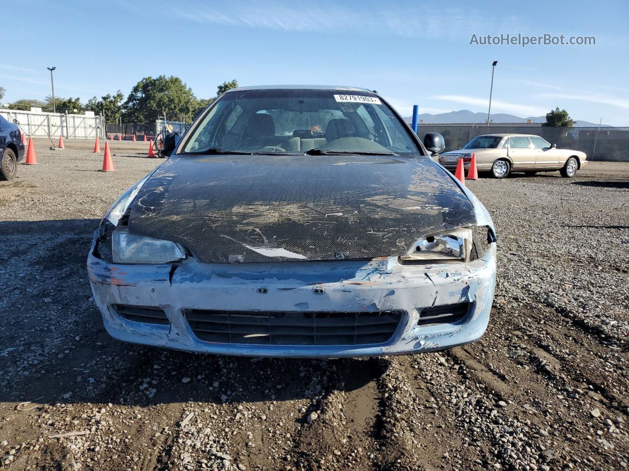 1993 Honda Civic Cx Синий vin: 2HGEH235XPH508839