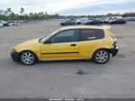 1993 Honda Civic Dx Yellow vin: 2HGEH2365PH515917