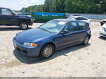 1994 Honda Civic Dx Blue vin: 2HGEH2365RH510638