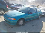 1994 Honda Civic Dx Teal vin: 2HGEH2365RH527410