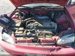 1995 Honda Civic Dx Red vin: 2HGEH2366SH524571