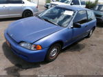 1993 Honda Civic Dx Blue vin: 2HGEH236XPH527335