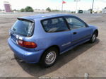 1993 Honda Civic Dx Blue vin: 2HGEH236XPH527335