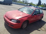 1993 Honda Civic Vx Красный vin: 2HGEH2370PH535453