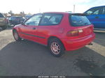 1995 Honda Civic Vx Red vin: 2HGEH2371SH500607