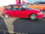 1995 Honda Civic Vx Red vin: 2HGEH2371SH500607