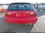 1995 Honda Civic Vx Red vin: 2HGEH2371SH500607