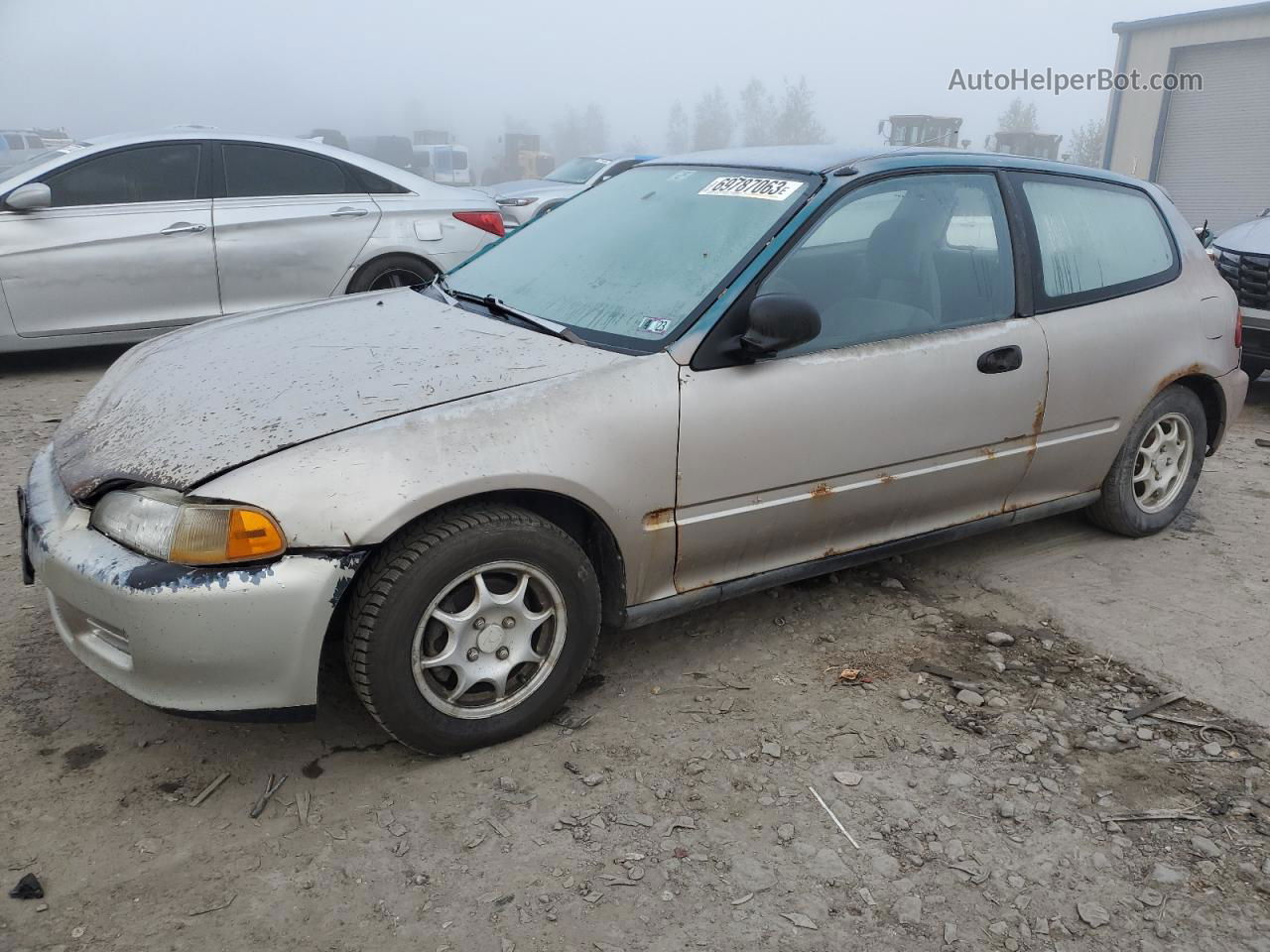 1995 Honda Civic Vx Two Tone vin: 2HGEH2375SH510864