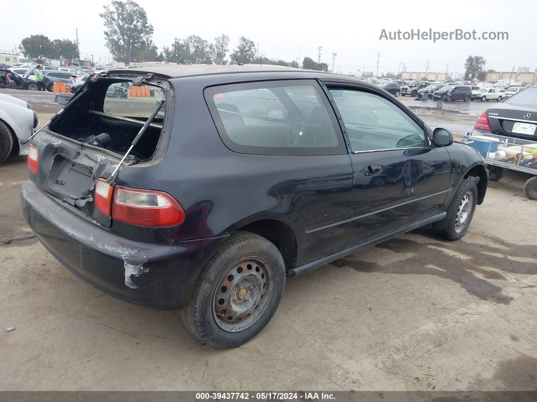 1994 Honda Civic Vx Dark Blue vin: 2HGEH2376RH501018