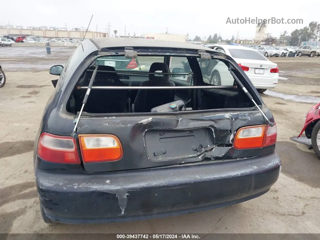 1994 Honda Civic Vx Dark Blue vin: 2HGEH2376RH501018