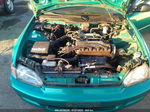 1994 Honda Civic Vx Green vin: 2HGEH2377RH524548