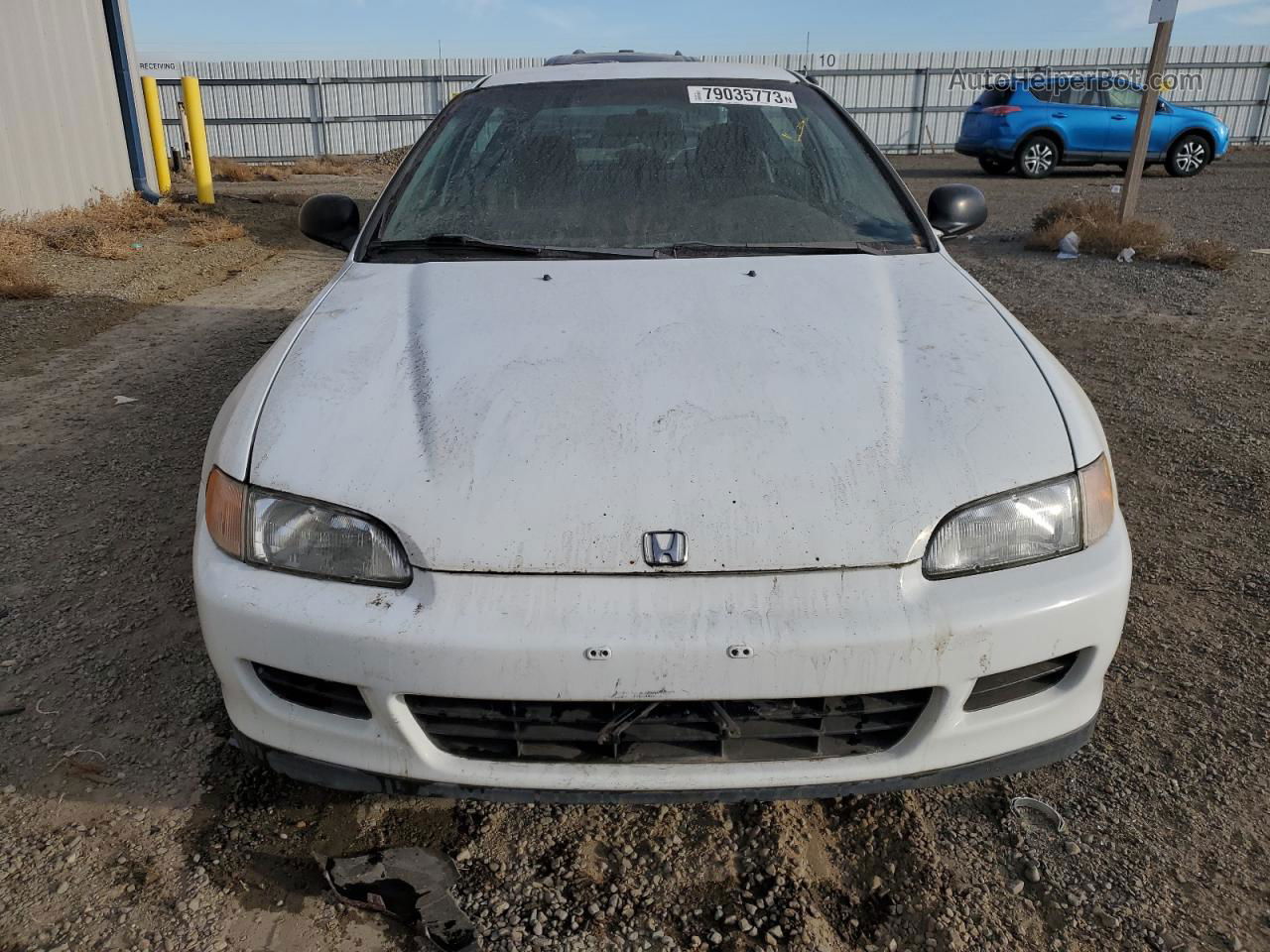 1993 Honda Civic Vx White vin: 2HGEH2379PH543471