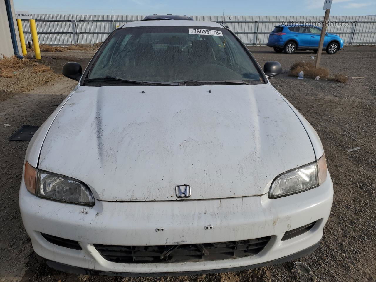 1993 Honda Civic Vx White vin: 2HGEH2379PH543471