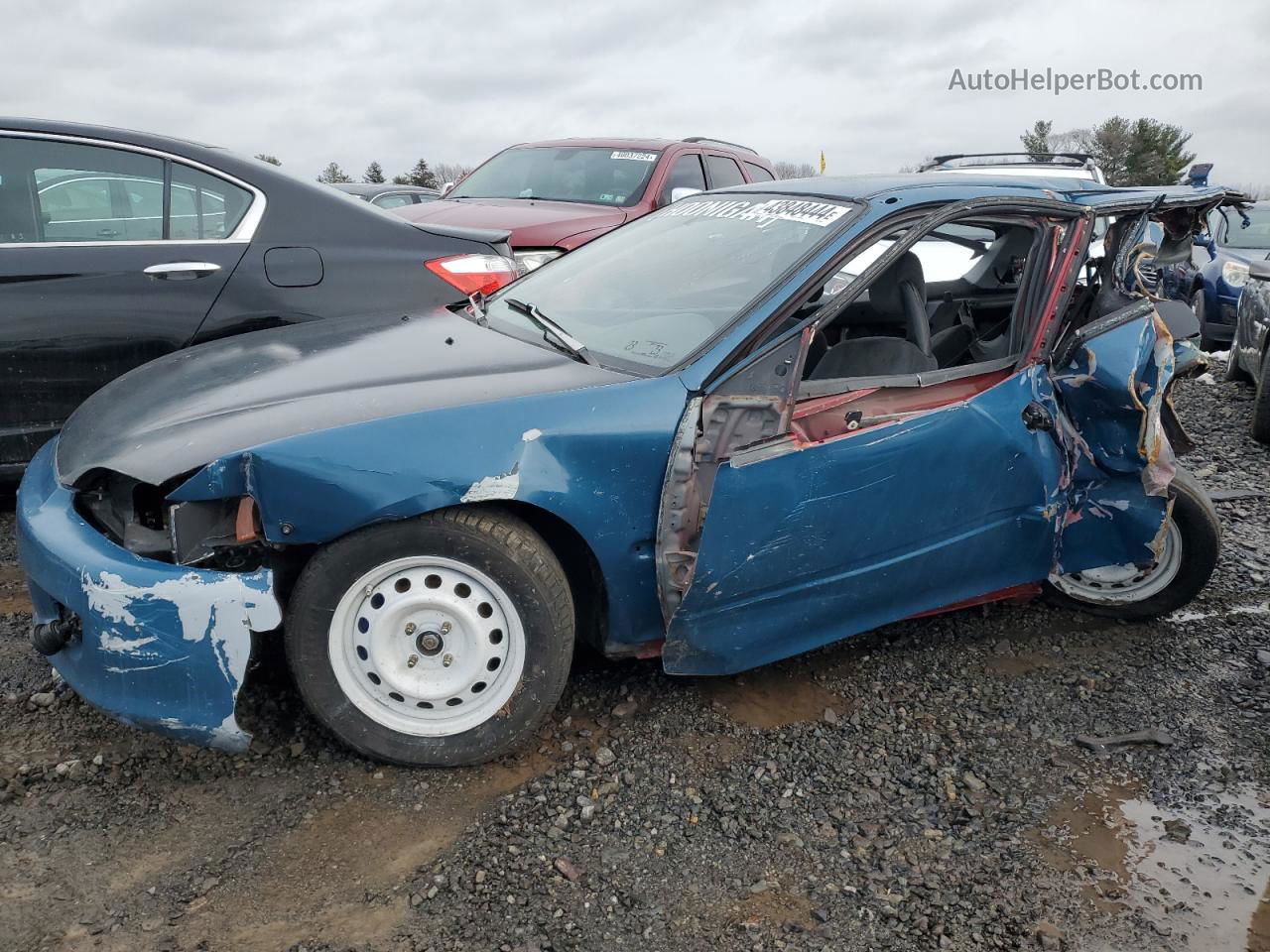 1994 Honda Civic Vx Teal vin: 2HGEH2379RH501076