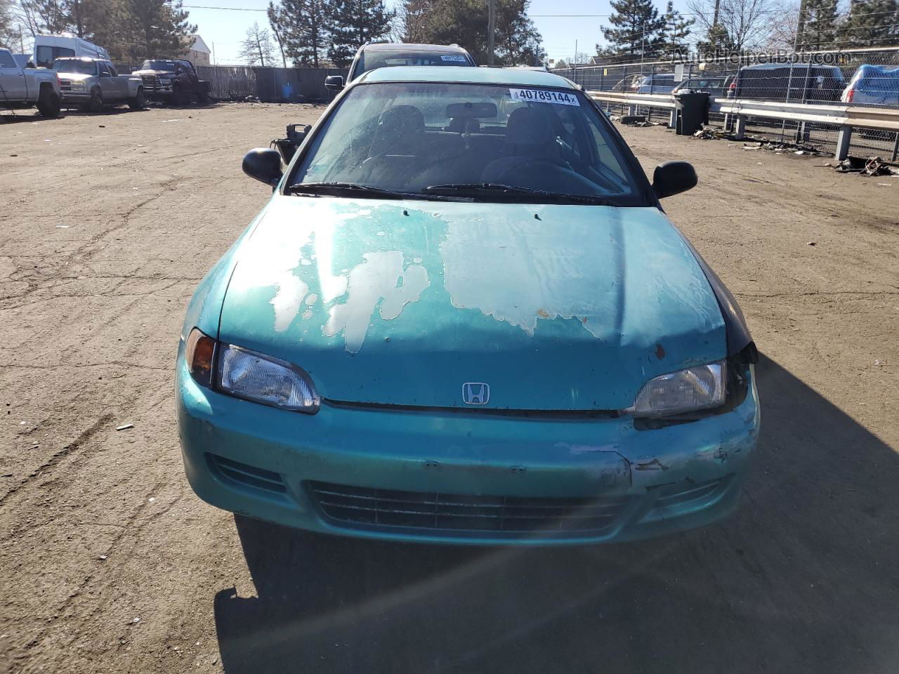 1994 Honda Civic Dx Green vin: 2HGEH2460RH523358