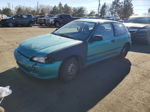 1994 Honda Civic Dx Green vin: 2HGEH2460RH523358