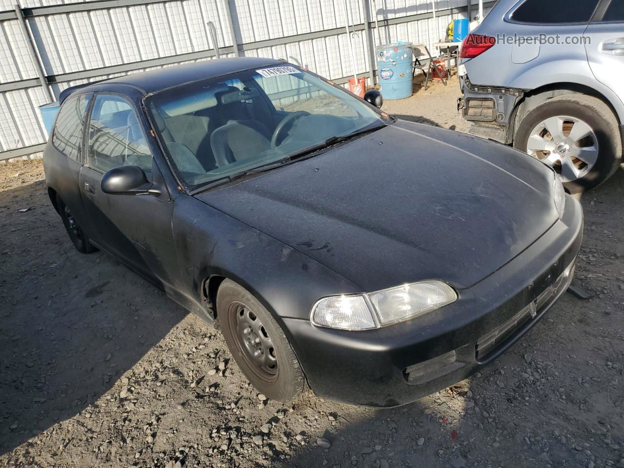 1994 Honda Civic Dx Черный vin: 2HGEH2462RH500714