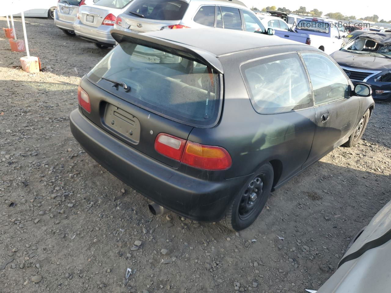 1994 Honda Civic Dx Черный vin: 2HGEH2462RH500714