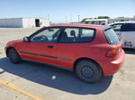 1995 Honda Civic Dx Red vin: 2HGEH2463SH518242