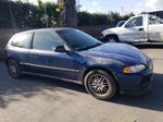 1994 Honda Civic Dx Blue vin: 2HGEH2465RH504658