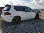 1993 Honda Civic Dx White vin: 2HGEH2467PH523256