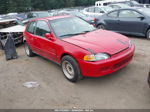 1995 Honda Civic Dx Red vin: 2HGEH2467SH523413