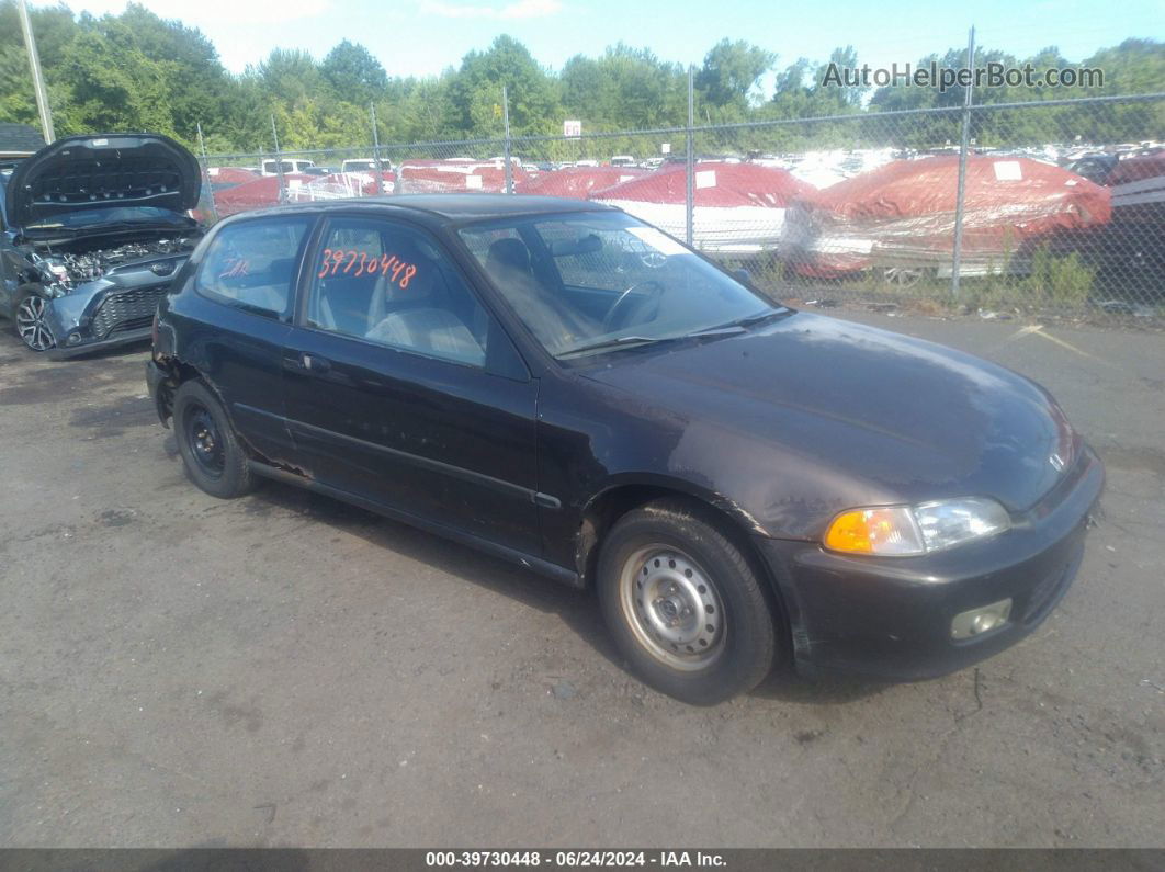 1993 Honda Civic Dx Gray vin: 2HGEH246XPH527642