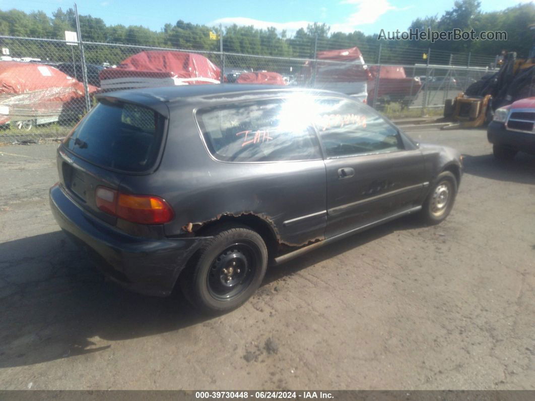 1993 Honda Civic Dx Gray vin: 2HGEH246XPH527642