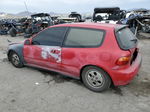 1994 Honda Civic Si Red vin: 2HGEH3380RH514961