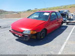 1994 Honda Civic Si Red vin: 2HGEH3383RH502299