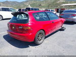 1994 Honda Civic Si Red vin: 2HGEH3383RH502299