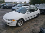 1994 Honda Civic Si White vin: 2HGEH3390RH521949