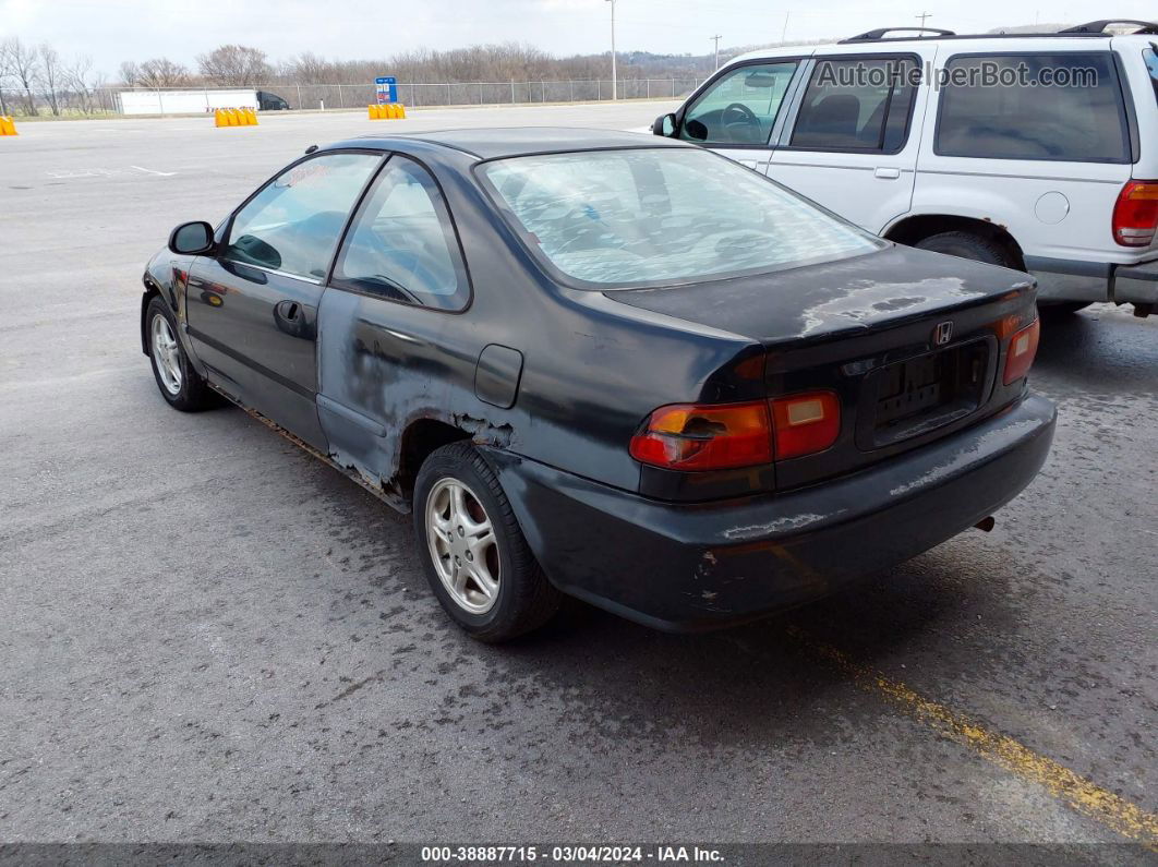 1995 Honda Civic Ex Black vin: 2HGEJ1120SH542532