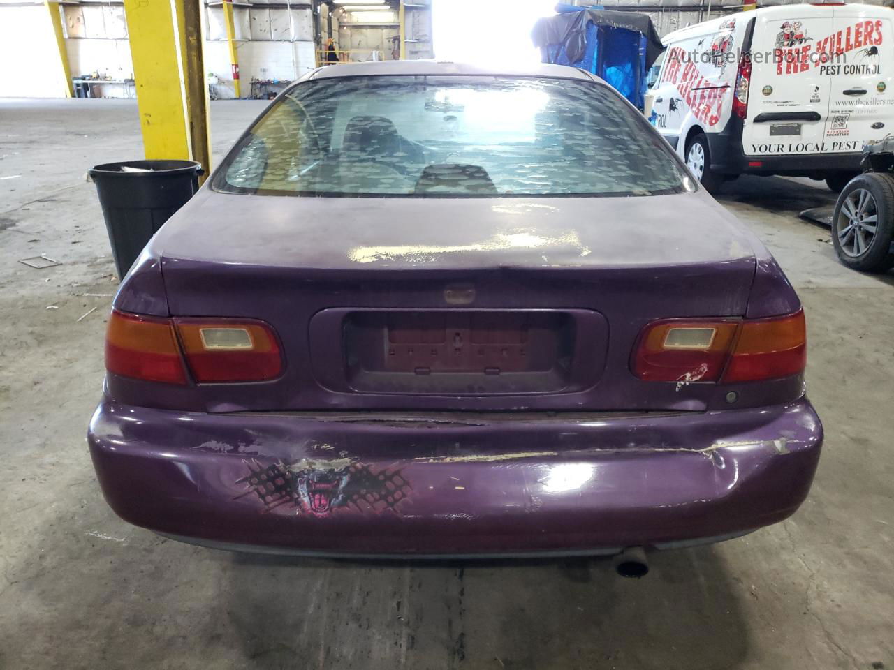 1994 Honda Civic Ex Purple vin: 2HGEJ1121RH546342