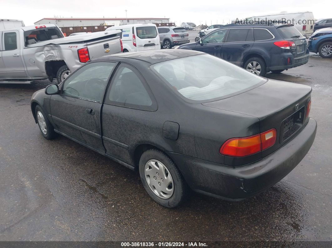 1994 Honda Civic Ex Black vin: 2HGEJ1121RH557597