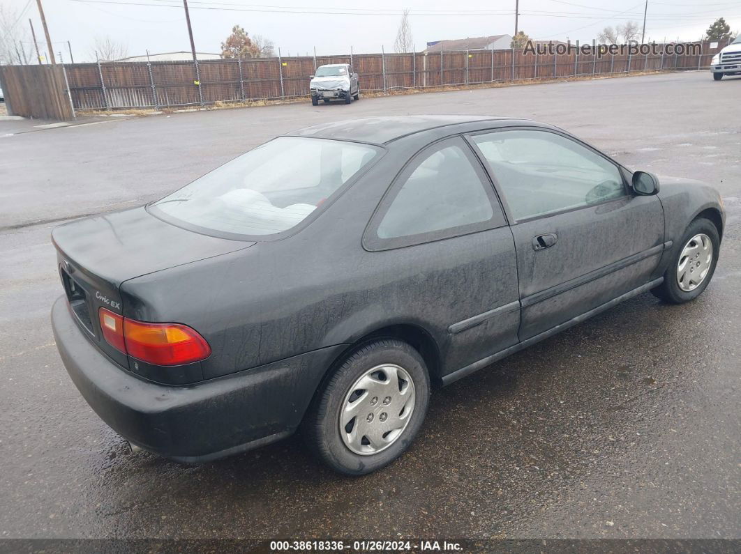 1994 Honda Civic Ex Black vin: 2HGEJ1121RH557597