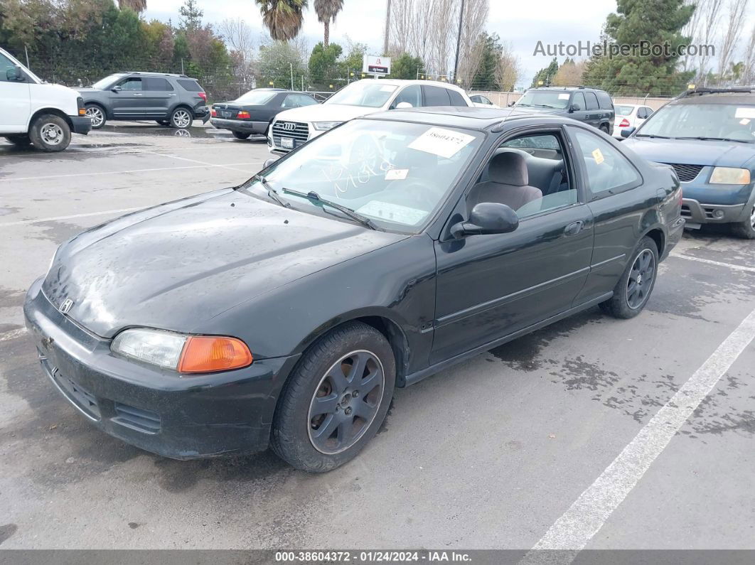 1994 Honda Civic Ex Black vin: 2HGEJ1125RH533321