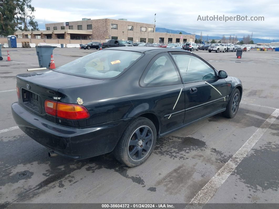 1994 Honda Civic Ex Черный vin: 2HGEJ1125RH533321