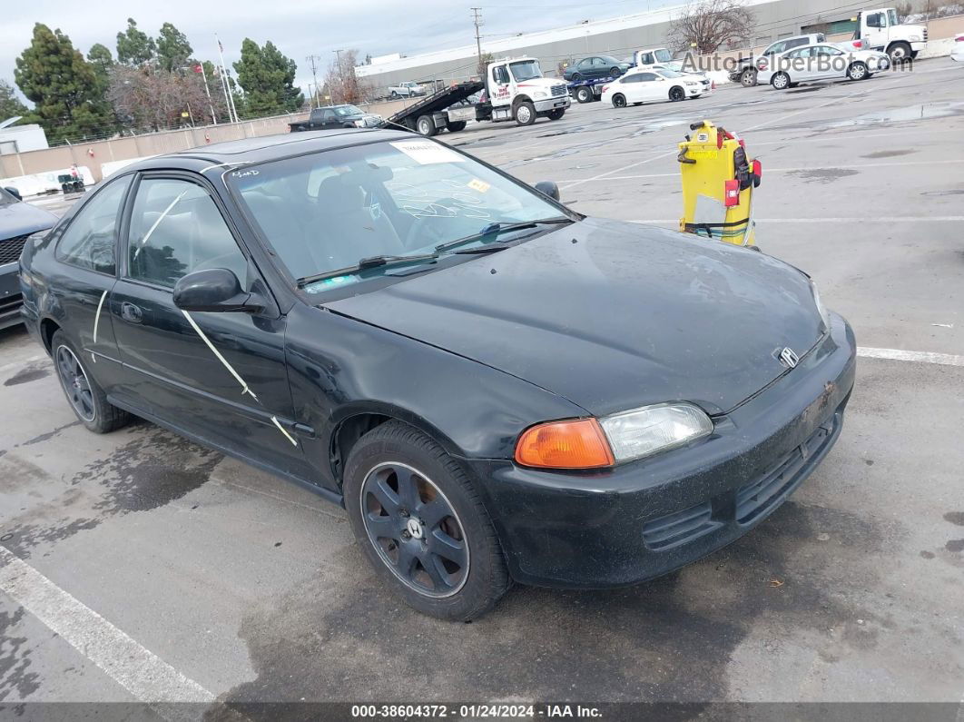 1994 Honda Civic Ex Black vin: 2HGEJ1125RH533321