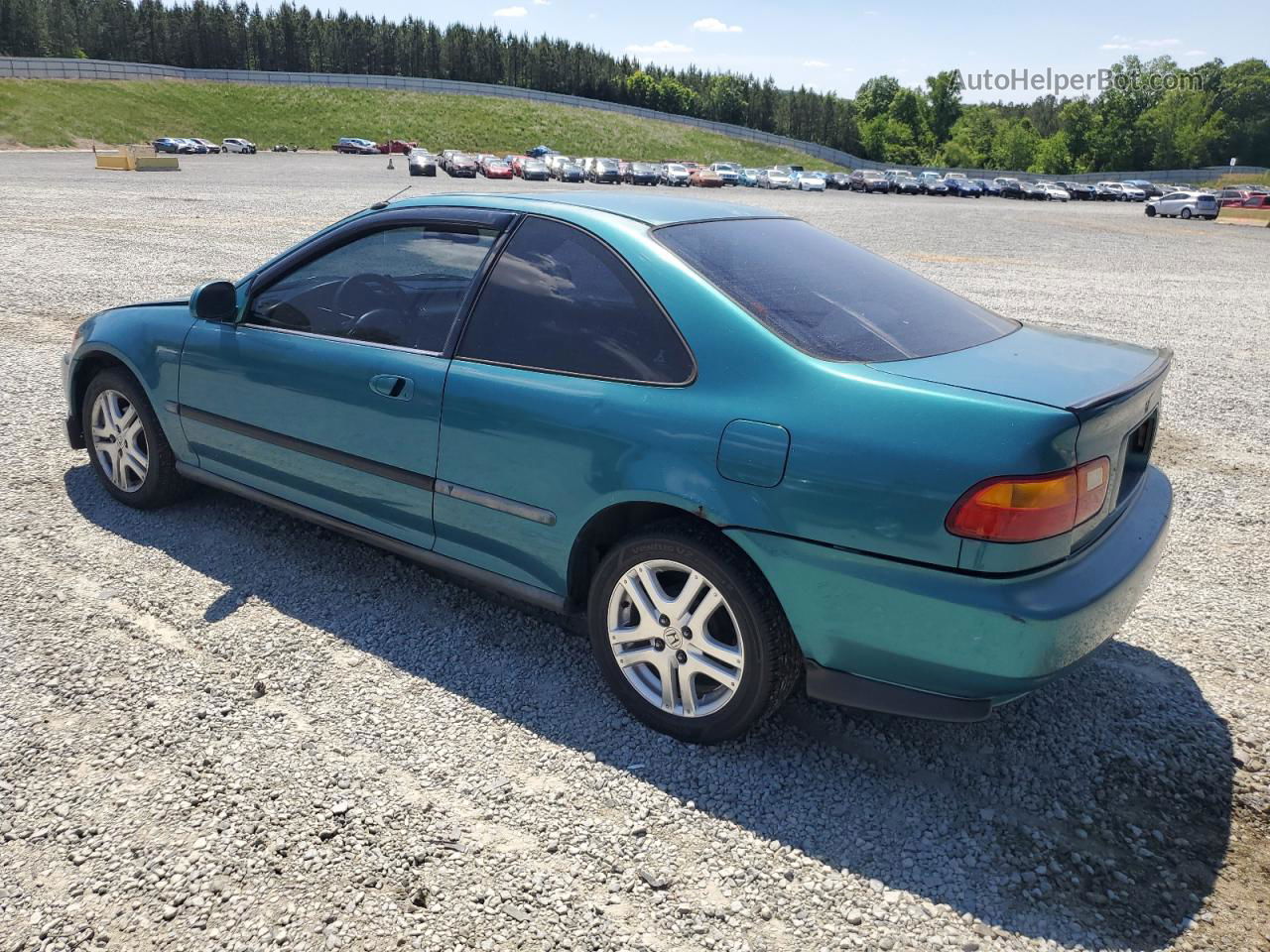 1995 Honda Civic Ex Teal vin: 2HGEJ1126SH575065