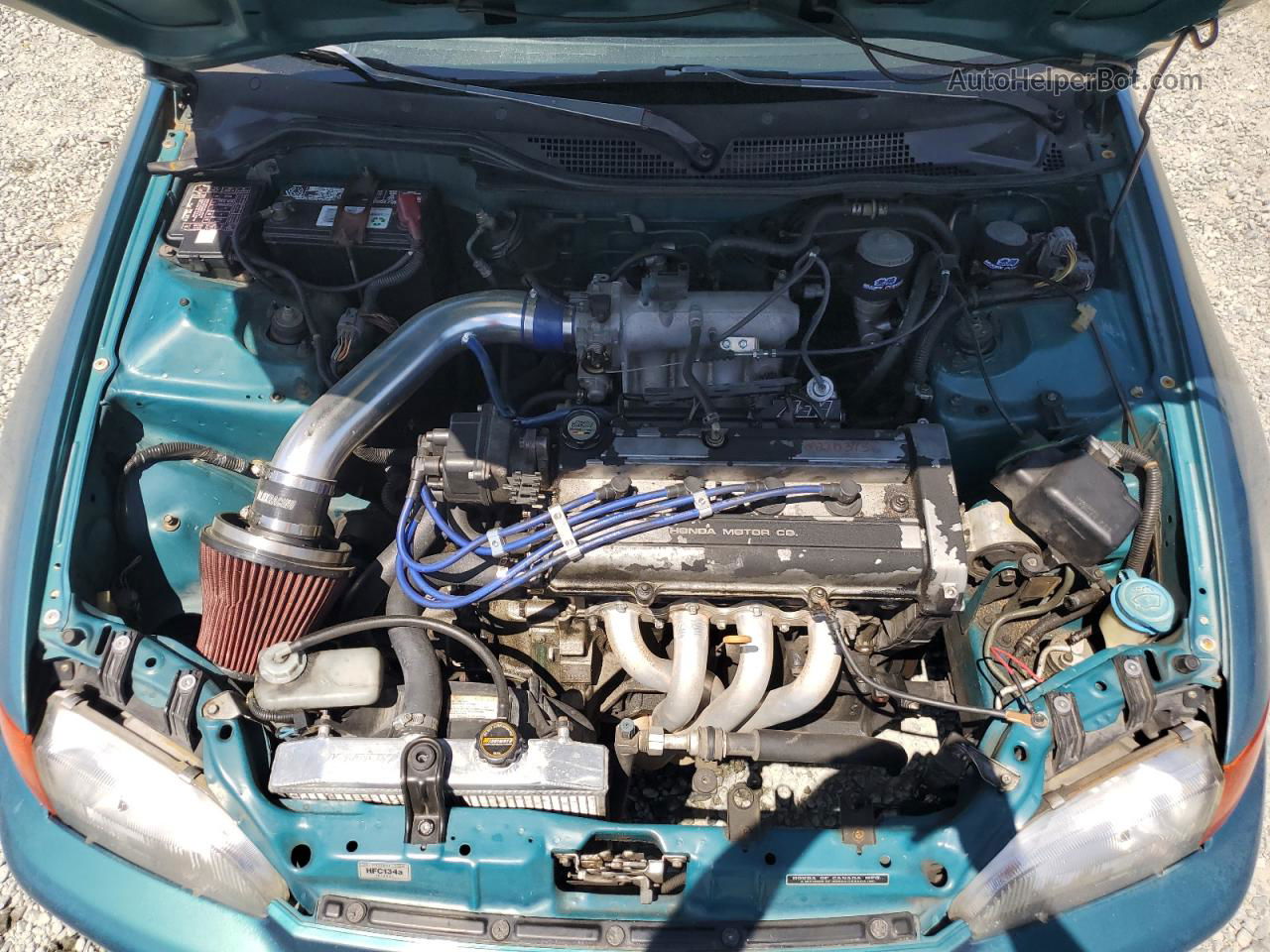 1995 Honda Civic Ex Teal vin: 2HGEJ1126SH575065