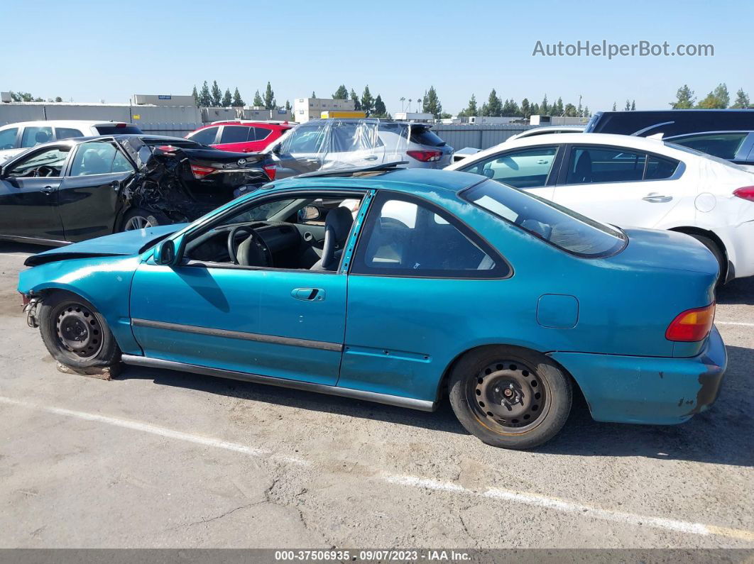 1995 Honda Civic Ex Green vin: 2HGEJ1128SH508483