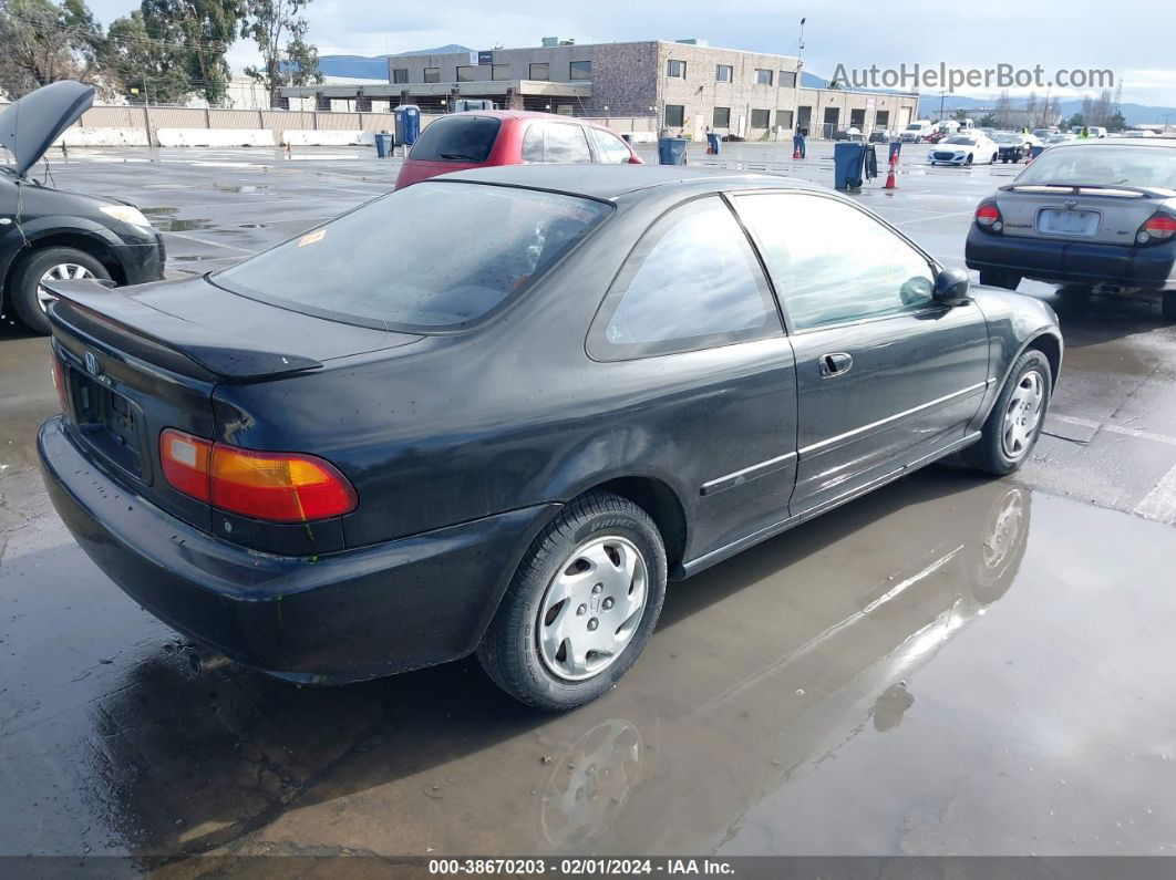 1995 Honda Civic Ex Black vin: 2HGEJ112XSH560889