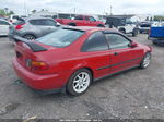 1995 Honda Civic Ex Red vin: 2HGEJ1223SH535458