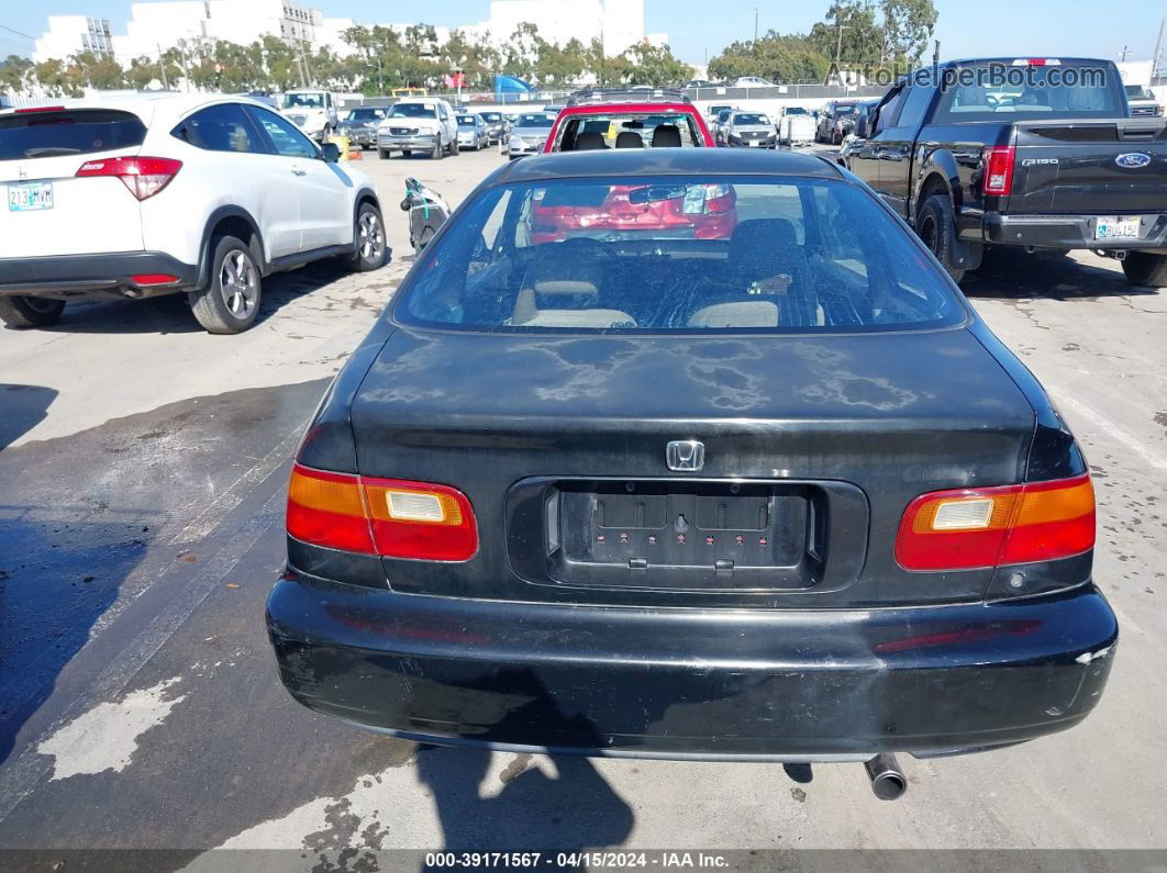 1994 Honda Civic Ex Black vin: 2HGEJ1224RH526911