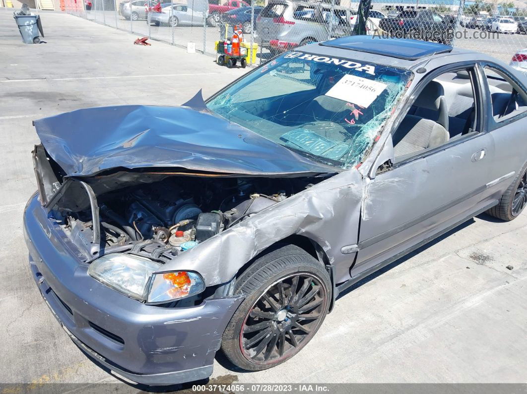 1995 Honda Civic Ex Gray vin: 2HGEJ1234SH527121